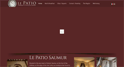 Desktop Screenshot of lepatiosaumur.fr