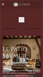 Mobile Screenshot of lepatiosaumur.fr