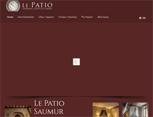 Tablet Screenshot of lepatiosaumur.fr